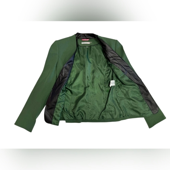 Isaac Mizrahi Live Blazer Green Size 2 EUC - Picture 5 of 8